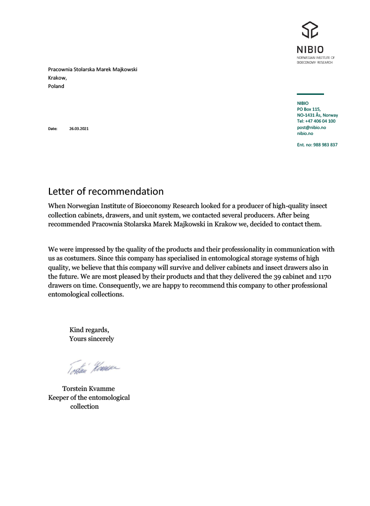 Norwegian Institute of Bioeconomy Research